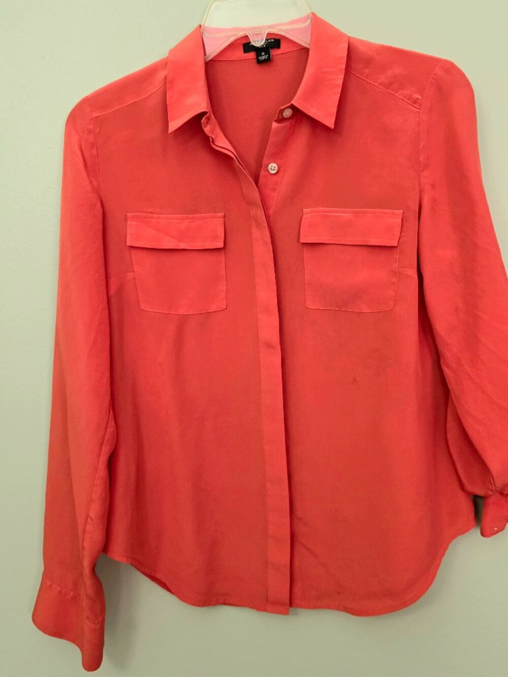 Ann Taylor 100% silk blouse Size 0 / XS